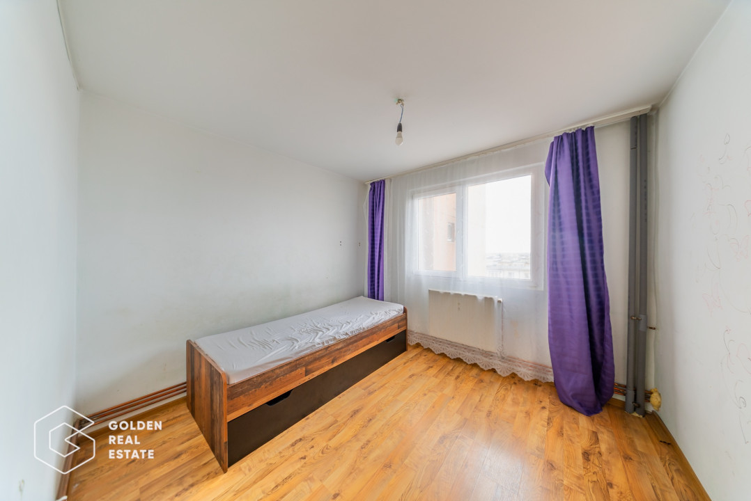 Apartament 3 camere, 6/10, cu centrala proprie, zona Fortuna