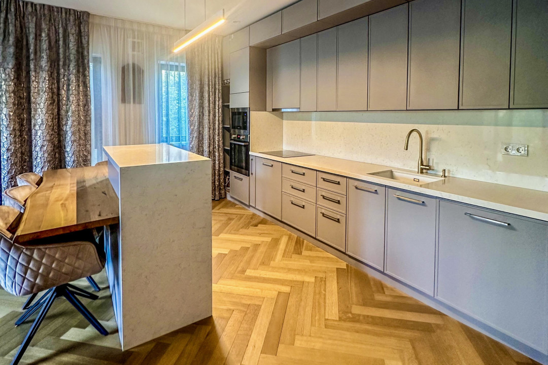 Apartament modern cu 3 camere, terasă și grădină – Erou Iancu Nicolae 