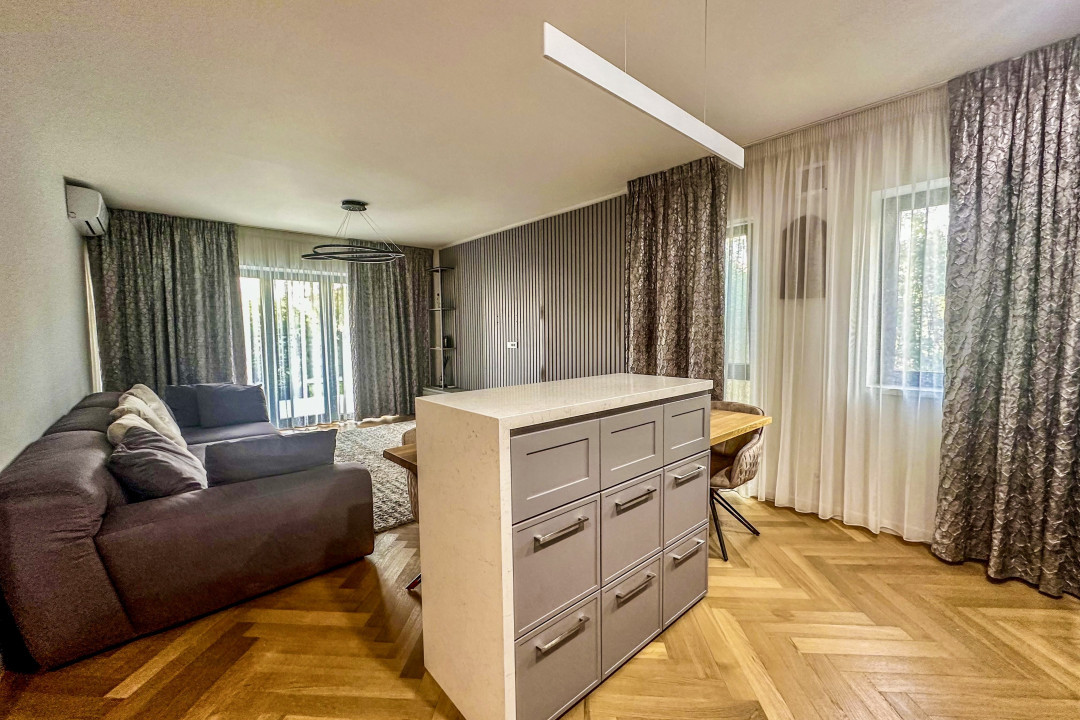 Apartament modern cu 3 camere, terasă și grădină – Erou Iancu Nicolae 