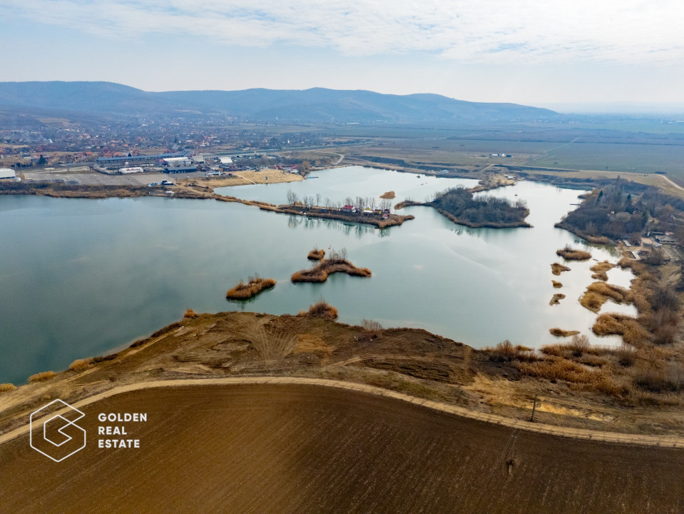 Litoralul vestului, 1000 mp, deschidere la lac, Ghioroc