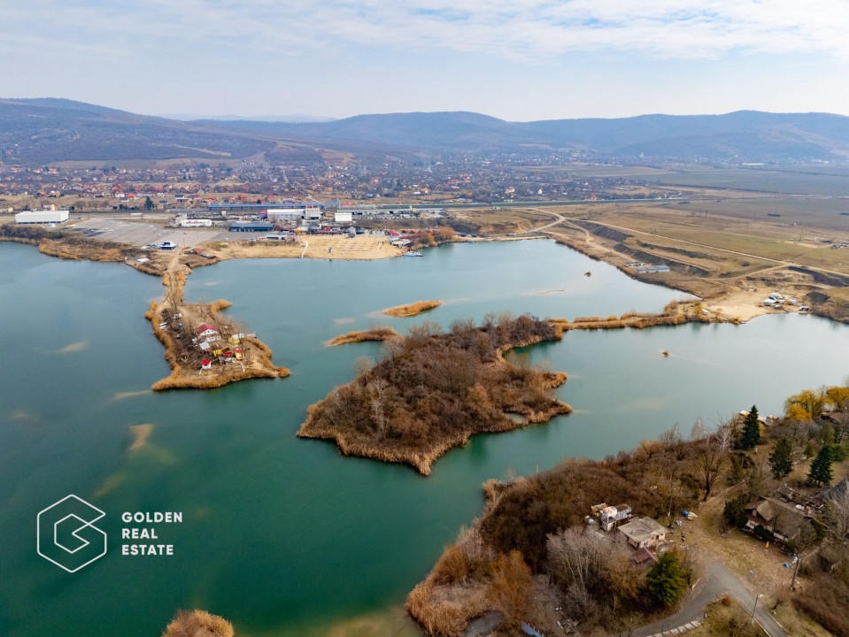 Litoralul vestului, 1000 mp, deschidere la lac, Ghioroc