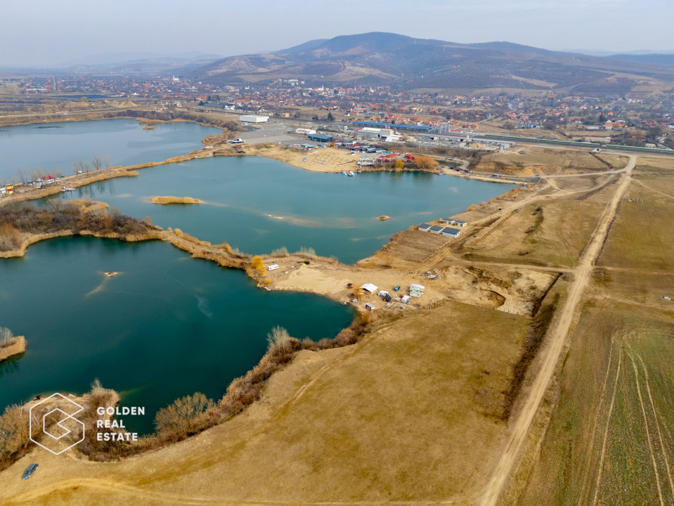 Litoralul vestului, 1000 mp, deschidere la lac, Ghioroc