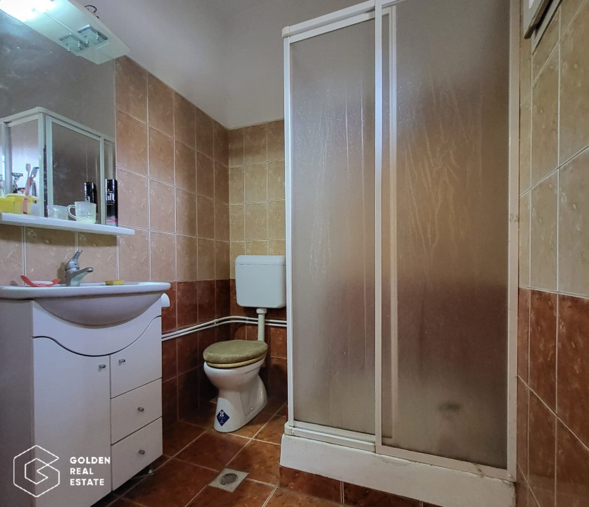 Casa cu doua corpuri de cladire si anexe, teren 1350 mp, Savarsin