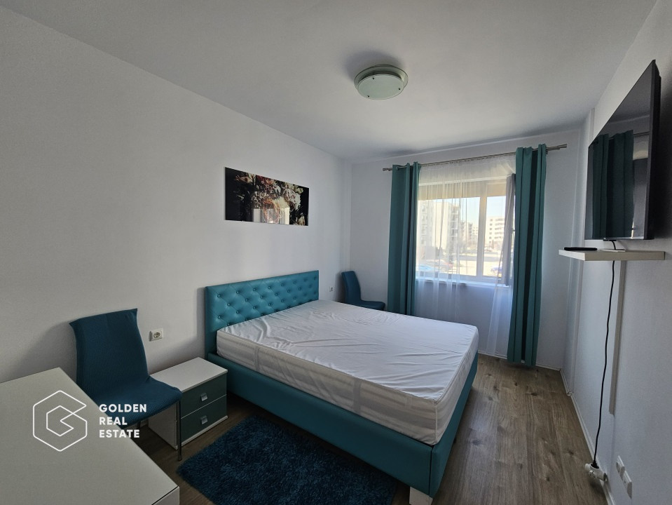 Apartament 3 camere, 2 bai, mobilat si utilat, Greenfield Residence