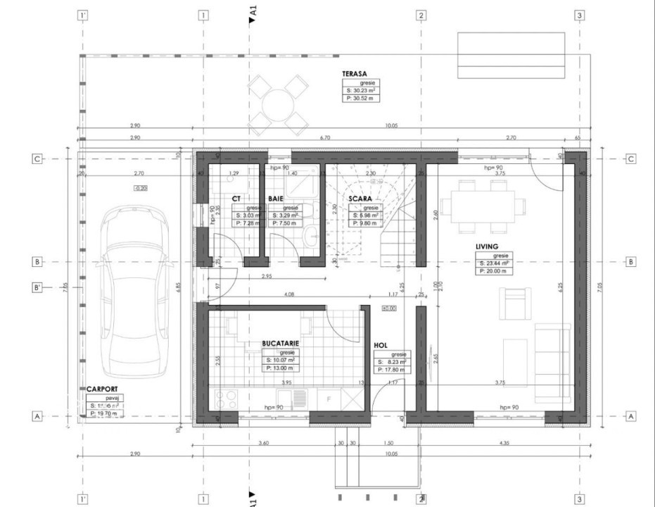 Casa/Vila ARYA P+E, 400 mp teren, Cartierul ATHENA, comision 0%