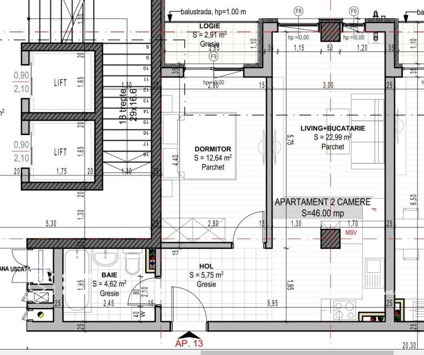 Apartament nou, 2 camere, Calea Torontalului-Comision  0%