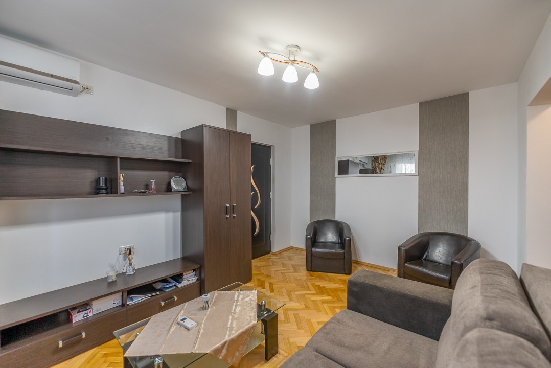 Apartament la cheie, 2 camere, mobilat si uitalat- locatie exceptionala, Vlaicu