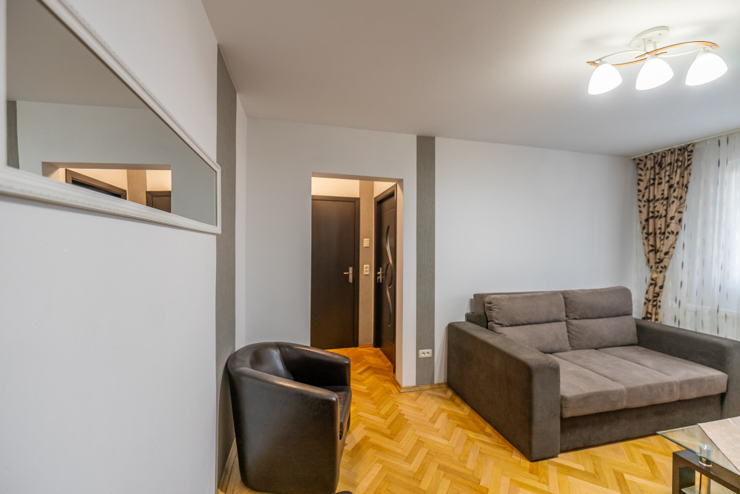 Apartament la cheie, 2 camere, mobilat si uitalat- locatie exceptionala, Vlaicu