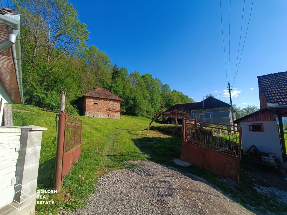 Casa de vacanta intr-o zona de vis, cu vedere la munte, sat Magulicea