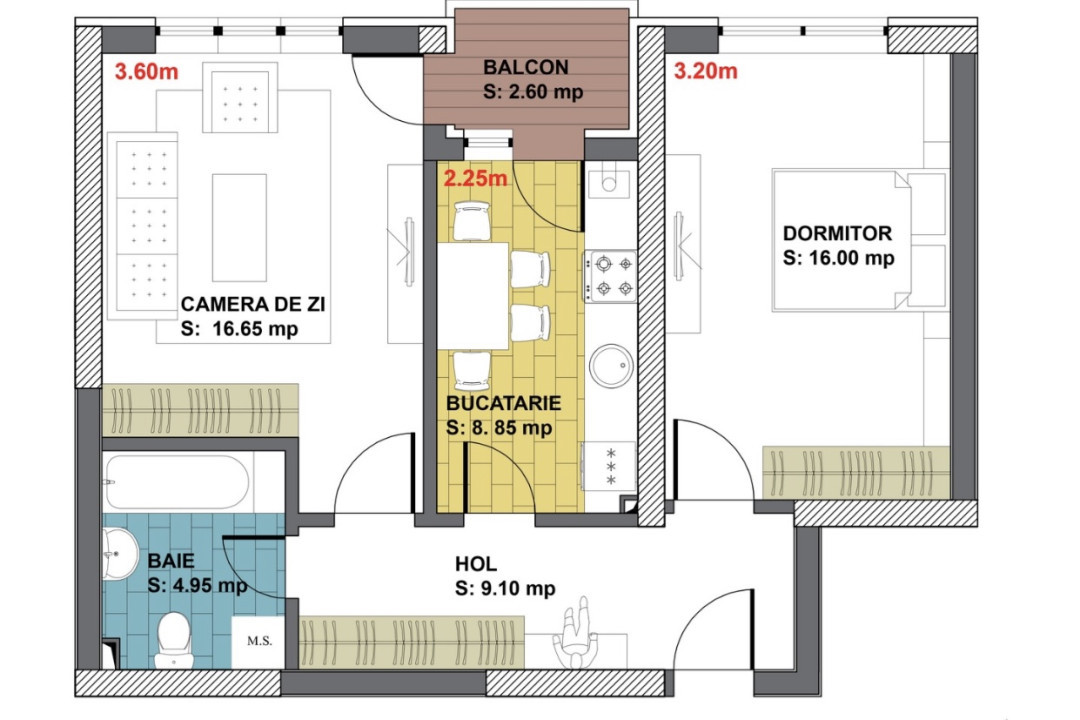 Apartament 2 camere, Lujerului, Exigent Two, la cheie, parcare