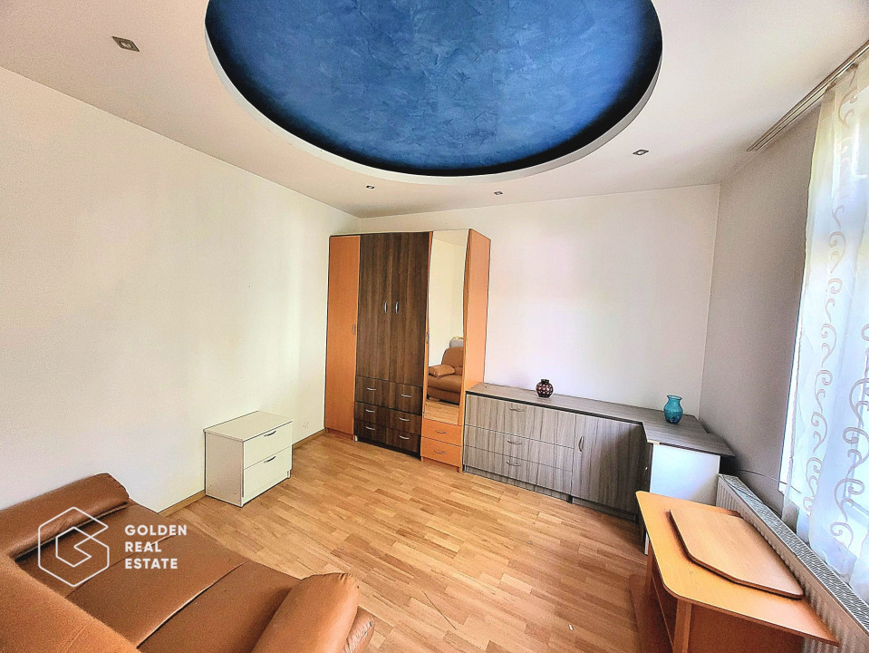 Apartament cu 1 cameră, la curte, zonă Centrală