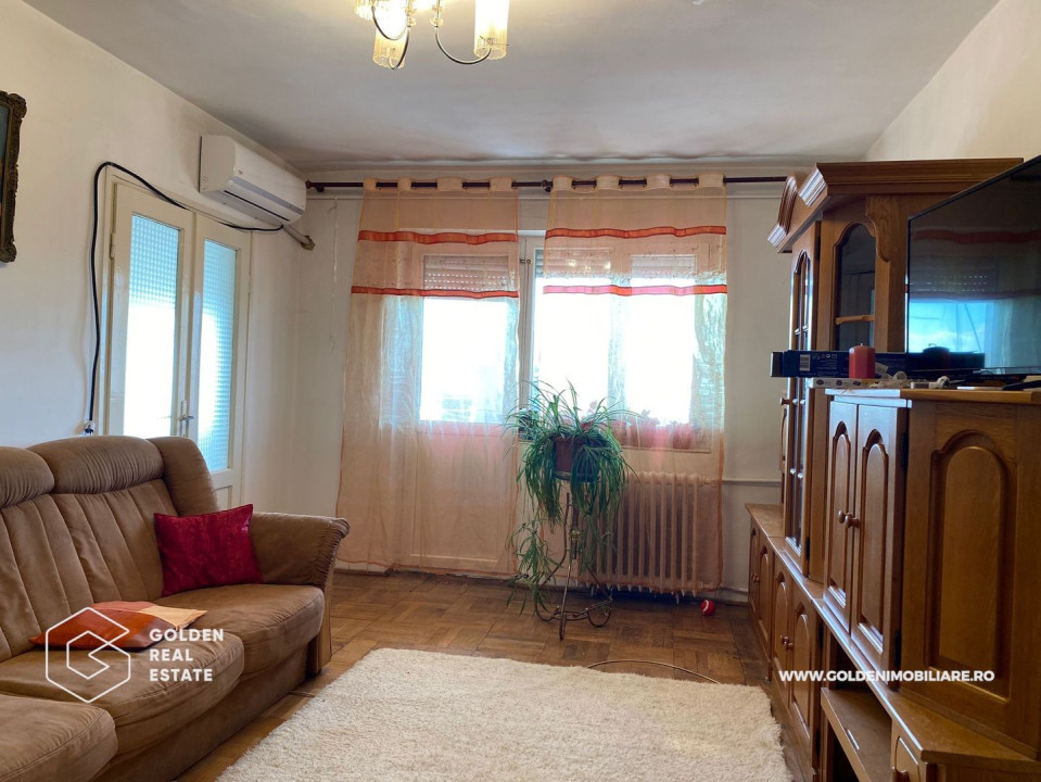 Apartament  2 camere,  semidecomandat, zona Lebada- Vlaicu