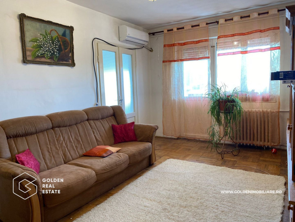 Apartament  2 camere,  semidecomandat, zona Lebada- Vlaicu