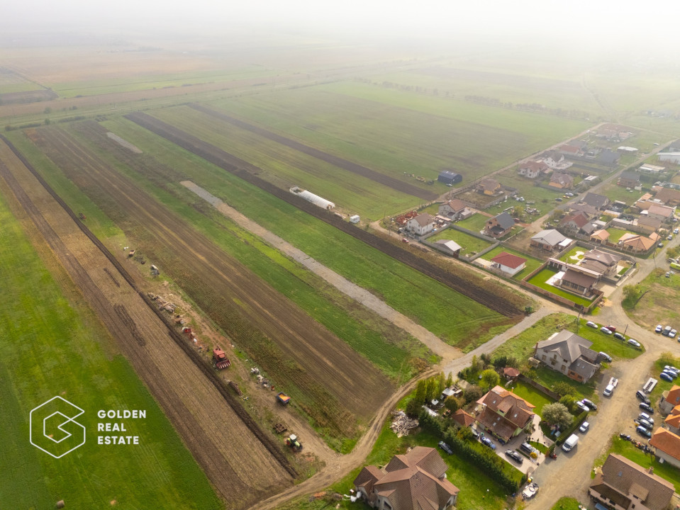 Parcele de 500 mp in Livada, cu toate utilitatile la strada